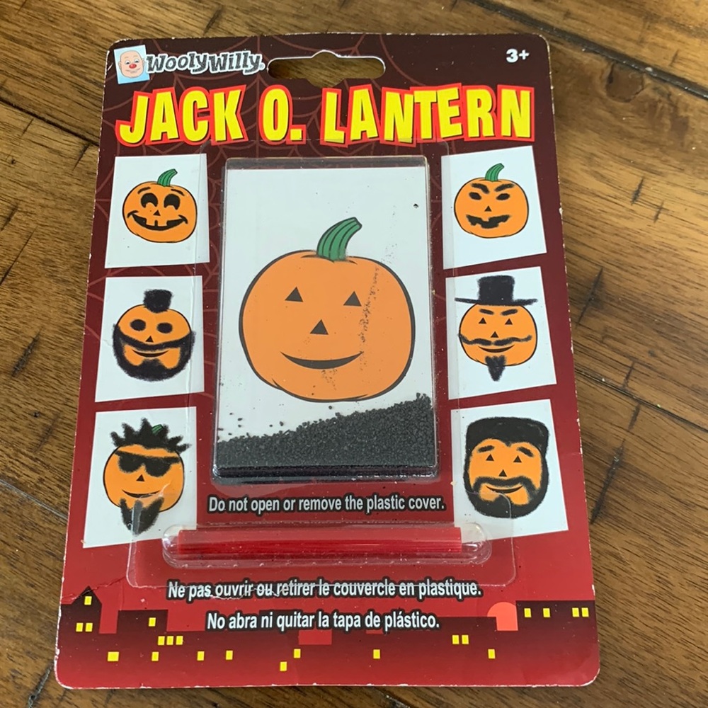 Vintage Wooly Willy Jack o lantern